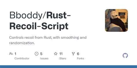 The company wrote in a blog post that it has reworked the recoil system completely, ditching the old pattern based recoil to a more. . Rust recoil script github c